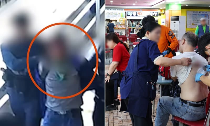 전자발찌 찬 50대, 인천 대형 상업시설서 무차별 흉기 난동…9명 피해