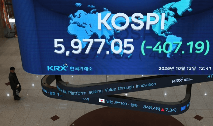 코스피 6000선 붕괴…전문가들 "과매도 국면, 분할매수 vs 신중론 팽팽"