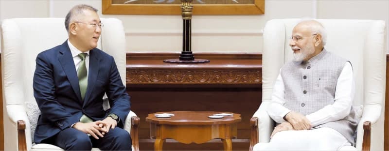 현대차그룹, 인도에 155억 달러 투자…옛 GM 공장 재건한 '푸네 신공장' 준공