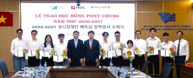 포니정재단, 베트남 장학 지원 20주년…1,200명에 희망 전달