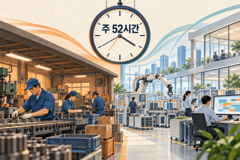 KDI, 주 52시간제 제조업·중소기업 성과에 부정적 영향 분석