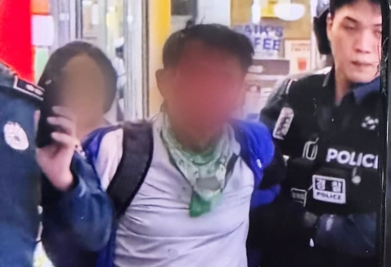 인천 상업시설 흉기 난동, 전자발찌 찬 50대 범행에 9명 부상