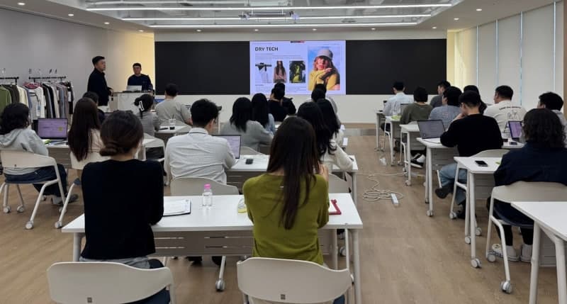칼라앤터치, 효성티앤씨와 손잡고 최신 원단 트렌드 및 신소재 교육 진행