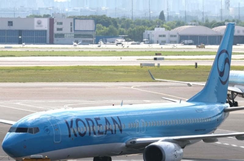 베트남 다낭행 대한항공 여객기, 엔진 이상 신호로 김해공항 회항
