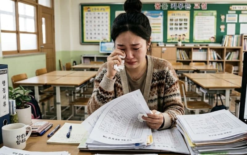보조교사가 한 달 넘게 만든 수업자료로 표창 후보 오른 담임교사