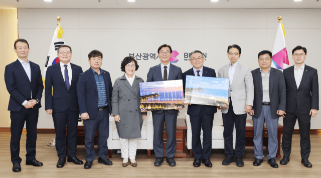 김준동 남부발전 사장, 부산시에 ‘다대포 해상풍력’ 적극 협조 요청