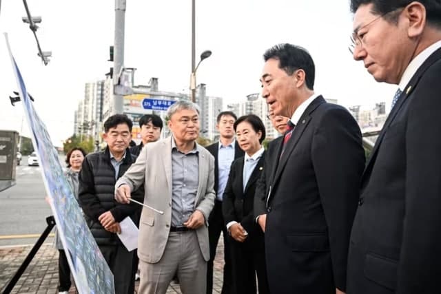 충남도·천안시, '꽉 막힌' 남부대로 상습 정체 해소 위해 단계별 대책 추진