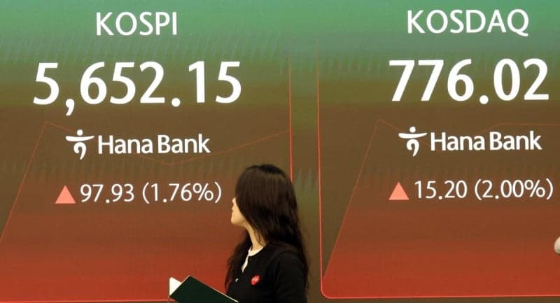 7거래일 폭락 멈춘 코스피, 5600선 회복했지만 외국인은 '팔자'