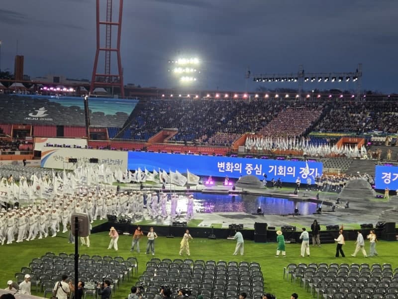 제107회 전국체육대회 제주서 개막… 12년 만에 3만여 명 열전 돌입