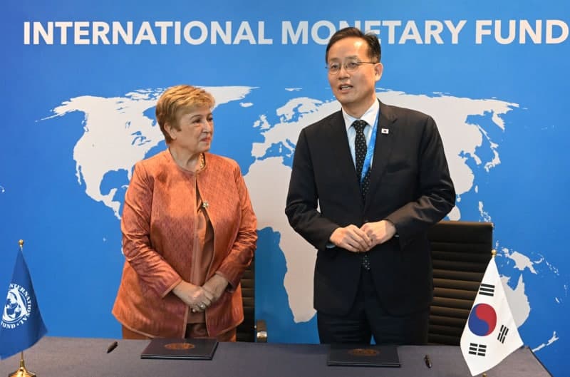 IMF 총재 “韓 정책조합 적절”…올해 성장률 3.3% 상향 및 AI 협력 강화