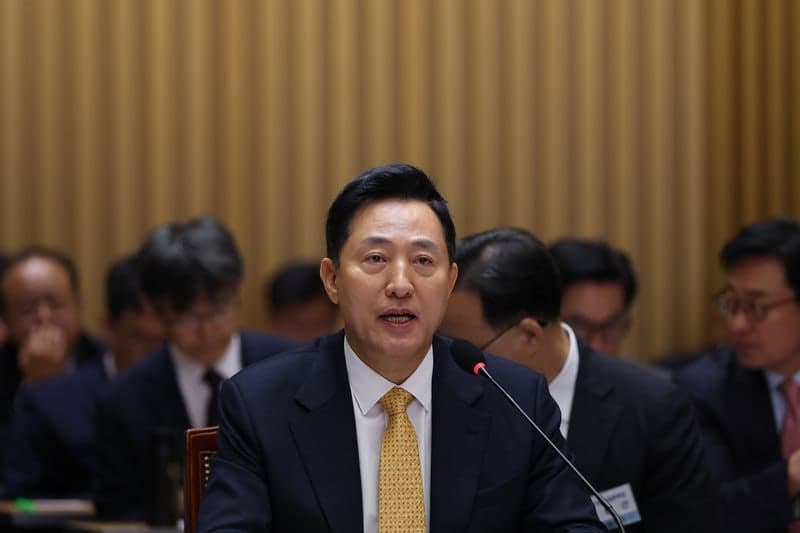 오세훈 "李정부 10·15 대책 1년 참담… 저 공격할 때 아닌 정책 전환할 때"