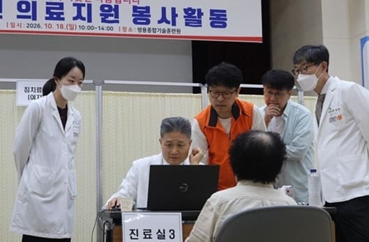 쌍용C&E, 13년째 이어온 동해 의료봉사…본사 이전 앞두고 상생 강화