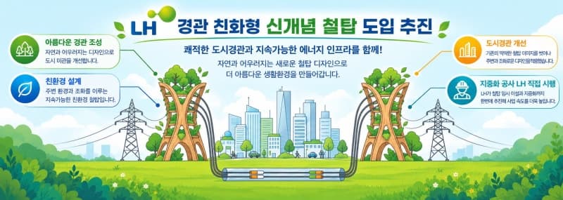 LH, 3기 신도시 왕숙지구에 첫 '경관형 철탑' 도입…2027년 착공