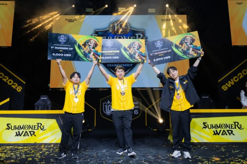 컴투스 SWC2026 아시아퍼시픽 컵, YEONHONG 187 우승 및 월드 파이널 진출자 확정