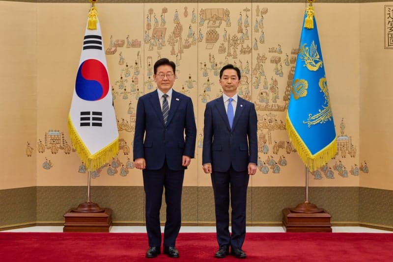이재명 대통령, 김지용 중수청장 등 장관급 8명 임명장 수여