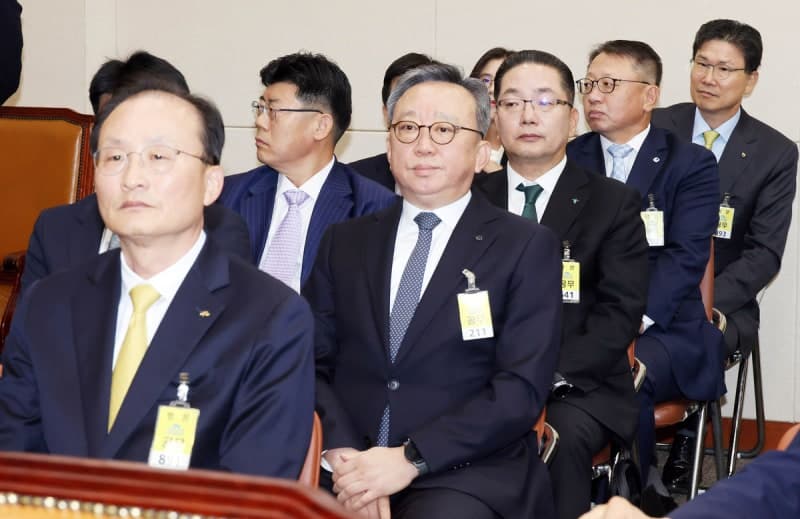 5대 은행장 4년 만의 국감 출석…해킹 대응 부실과 이자 장사 '뭇매'