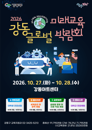 2026 강동 글로벌 미래교육박람회 개최…초·중·고 진로 탐색의 장 마련