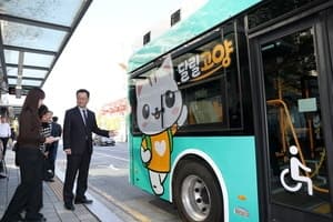낮에도 밤에도 달린다… 고양시 자율주행버스 '달릴고양' 정식 운행 시작