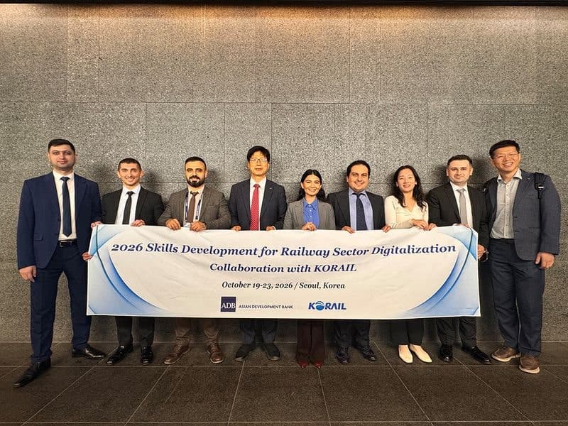 코레일, ADB와 손잡고 아제르바이잔에 'K-철도' 디지털 기술 전수