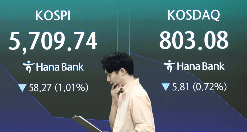美 기술주 반등에도 코스피 2%대 급락…외국인·기관 매도세에 5630선 후퇴