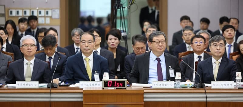 대구 법원 국감서 손봉기 대법관 재제청 논란과 이해충돌 공방 격화