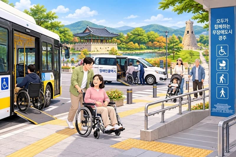 경주시, 2028년까지 46억 투입해 ‘무장애도시’ 조성 박차