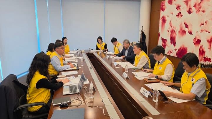 외교부, 일본 대규모 지진 대비 신속대응팀 모의훈련 실시