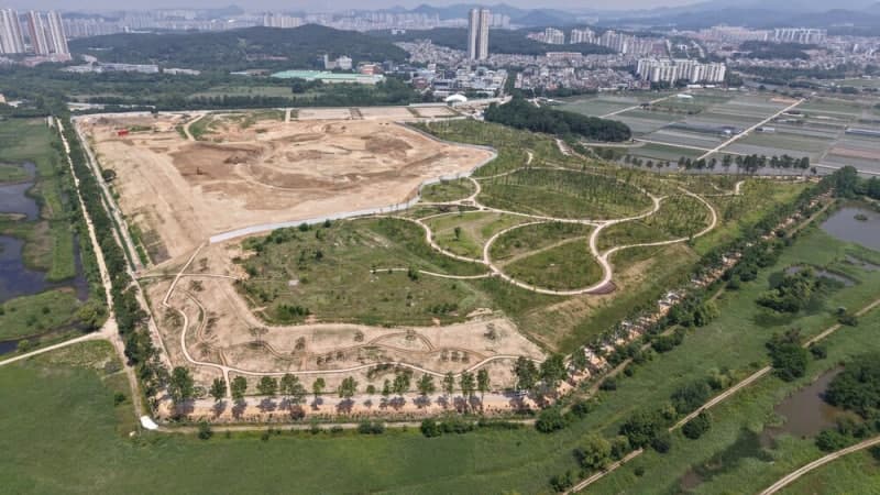 안산 옛 쓰레기매립지, 45만㎡ 규모 '새로숲' 정원으로 재탄생