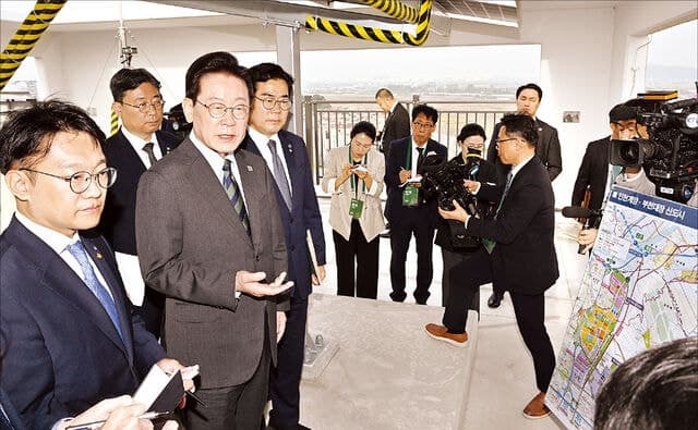 이재명 대통령, 3기 신도시 ‘공급 전격전’ 선언… 2030년까지 90% 착공 목표