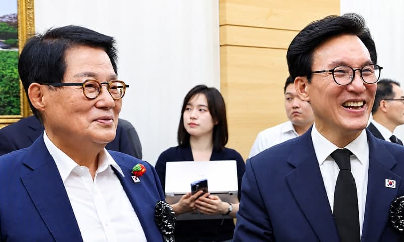 박지원 "민주당 나사 풀렸다…김민석, 강력한 리더십으로 기강 잡아야"