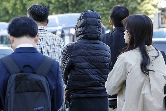 가을비 그치자 찬바람 몰아치며 기온 급락…내륙 곳곳 한파주의보