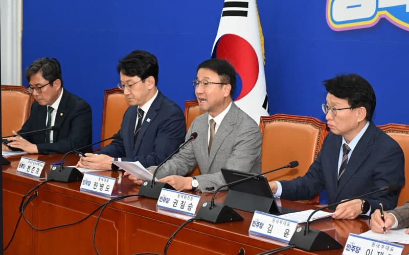 더불어민주당, 초광역특구법 주52시간 특례 포함·제외안 동시 발의