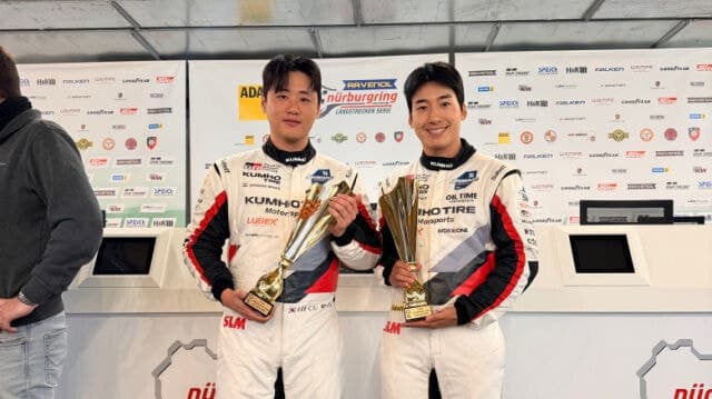 금호타이어 후원팀, 뉘르부르크링 내구레이스 첫 GT4 출전서 2위