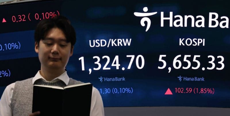 코스피 4%대 급등에 두 달 만에 '매수 사이드카' 발동