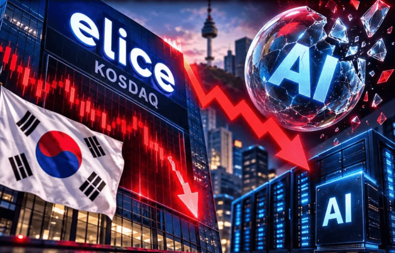 한국 엘리스 참담한 증시 데뷔에 외신 "AI 투자 회의론 커졌다"