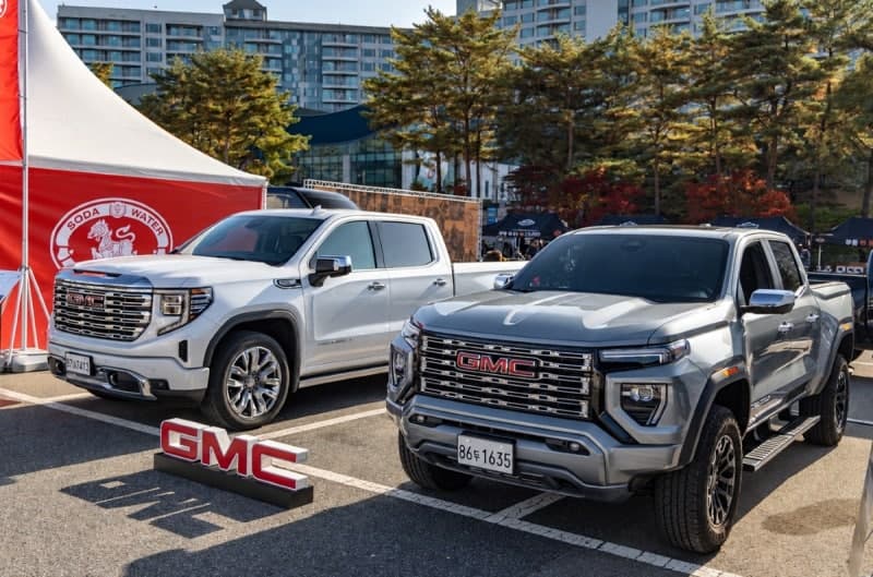 GMC, 아웃도어 축제서 고객 접점 확대…시에라부터 허머 EV까지 전시