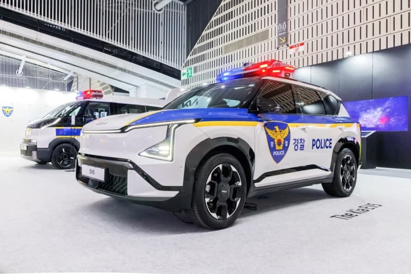 기아, 2026 국제치안산업대전서 PV5·EV5 순찰차 콘셉트카 공개