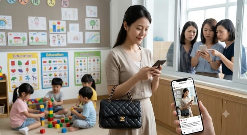 SNS에 올린 명품 사진이 화근? 유치원 교사, 학부모 민원에 원장 질책까지