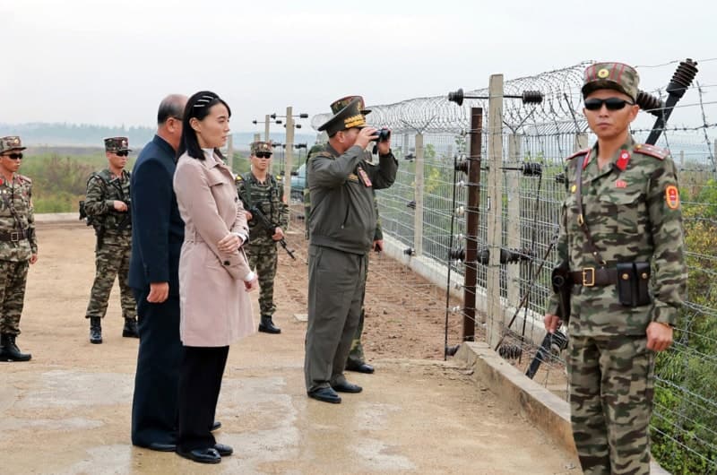 김여정, MDL 시찰하며 10월 중 전 국경선 대남 확성기 가동 예고