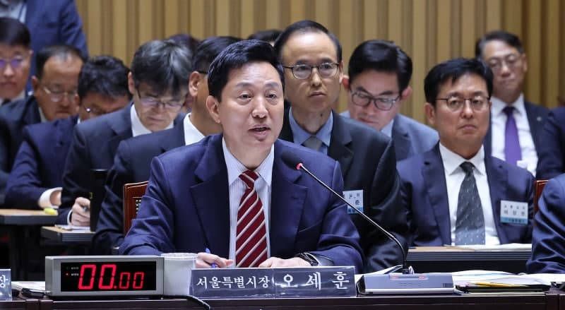 오세훈 서울시장, '여론조사비 대납 의혹' 항소심 운명의 날