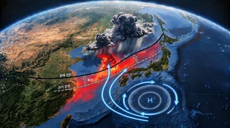 늦여름 비구름 213㎞ 북상…9월 폭우·폭염 동시 발생 위험 커졌다