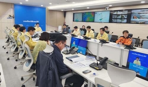 제30호 태풍 '참피' 북상에 제주도 비상…26일까지 강풍·폭우 대비