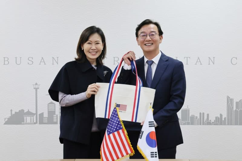 전재수 부산시장, 미셸 박 스틸 주한미국대사 접견…경제·해양 협력 논의