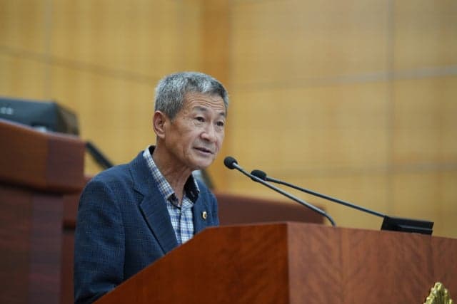 박정규 전북도의원 "2036 올림픽 유치, 희망고문 멈추고 실행계획 밝혀야"