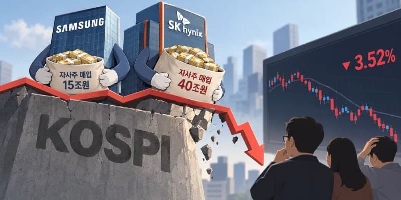 삼전·닉스 55조 자사주 매입 종료… 증시 수급 공백에 쏠린 눈