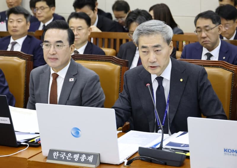신현송 한은 총재 "내년 물가 2.5% 웃돌 것…성장률 전망 상향"