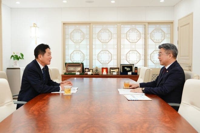 조용호 오산시장, 행안부에 15개 현안 사업비 267억 원 지원 건의