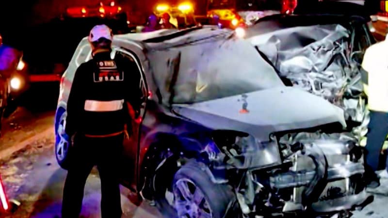 영동고속도로서 잇따른 2차 사고…사고 수습하던 부부와 경찰관 사상