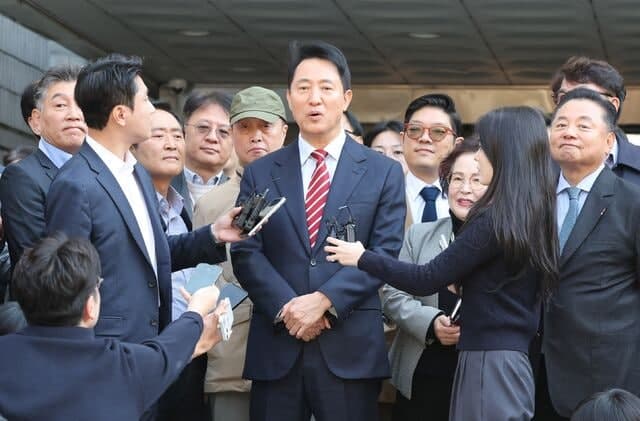 오세훈, 여론조사비 대납 사건 항소심 무죄…대권 가도 탄력
