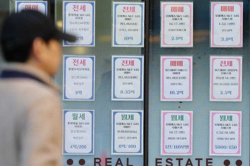 서울 아파트 전세의 월세화, 초소형 넘어 중형 평형까지 확산
